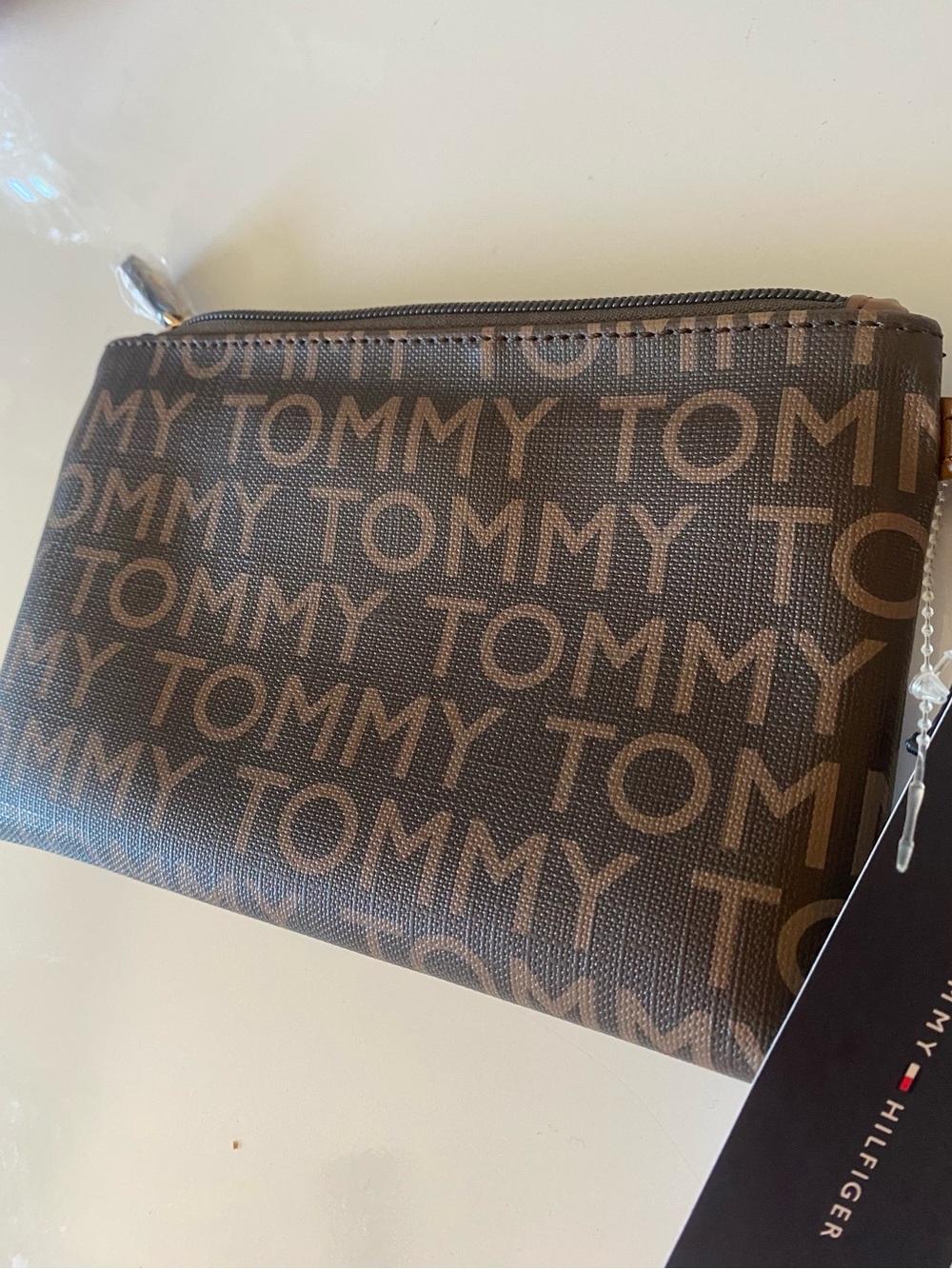Tommy Hilfiger Monogram Wristlet - Picture 3 of 10